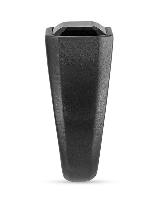 Effy Black Sterling & 7.20 Tcw Onyx Ring for men