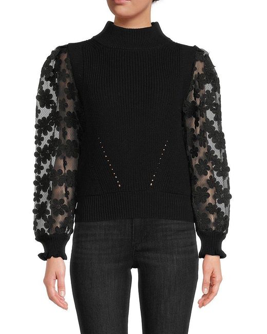 French connection black sweater deals
