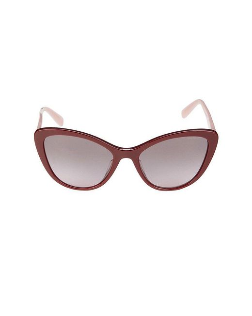 miu miu 55mm cat eye sunglasses