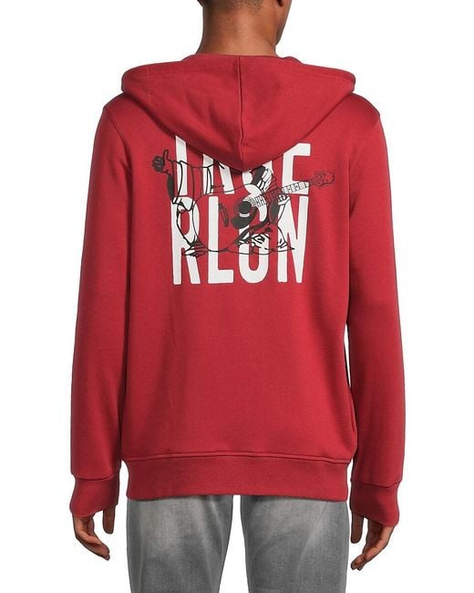 Red camo true religion on sale hoodie