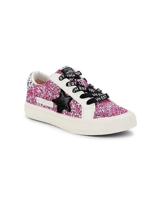 Vintage Havana Little Girl's & Girl's Glitter Star Sneakers in Pink Lyst