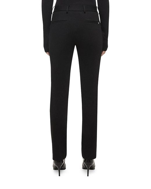 Helmut Lang Gray Combo Slim Suit Pants