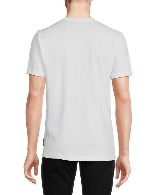 French Connection White 'Graphic Tee for men