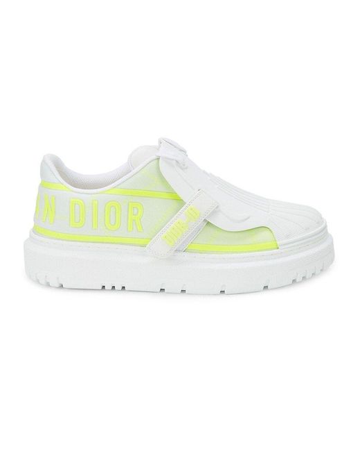 Dior Pink Id Logo Sneakers