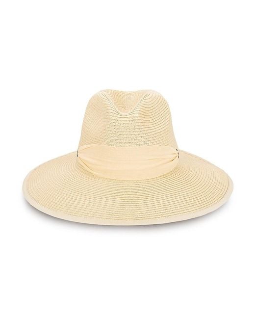 San Diego Hat Natural Tie-around Fedora Hat