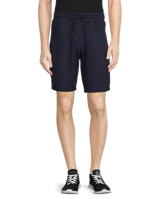 Spyder Solid Drawstring Scuba Shorts in Blue for Men Lyst UK