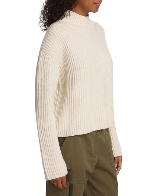Twp Blue 'Macie Ribbed Cashmere Sweater