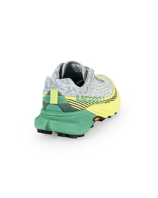 Merrell Green Agility Colorblock Low Top Sneakers