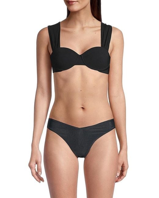 Evarae Black Audrey Bikini Top