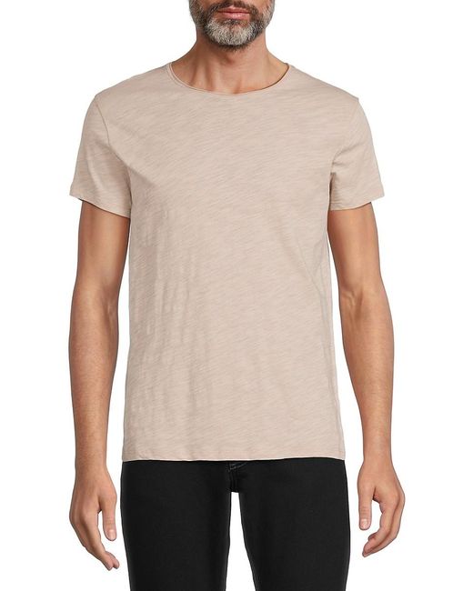 Zadig & Voltaire White Toby Heathered Tee for men