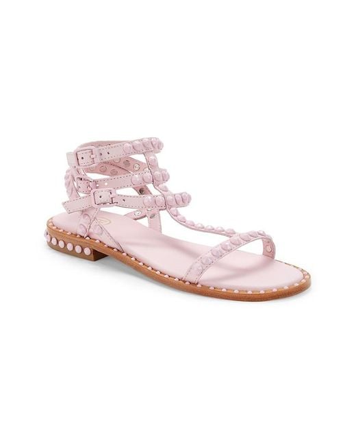 Pink gladiator sandals 2025