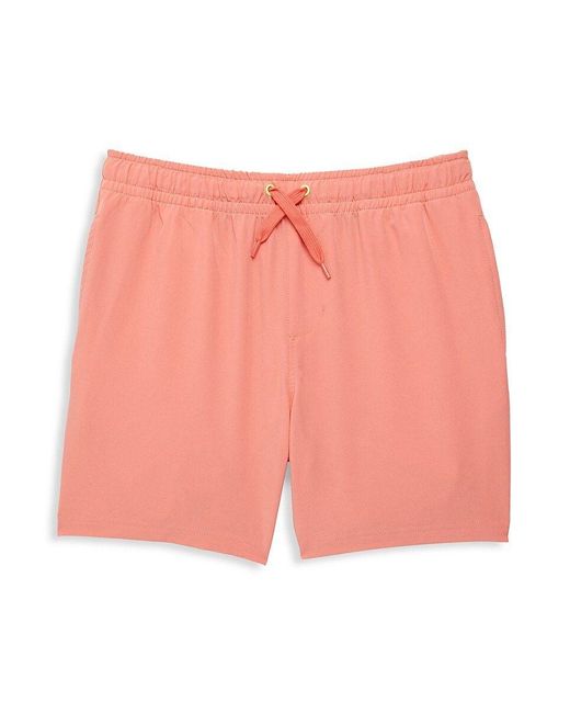Tailorbyrd Boys Solid Swim Shorts in Pink for Men | Lyst