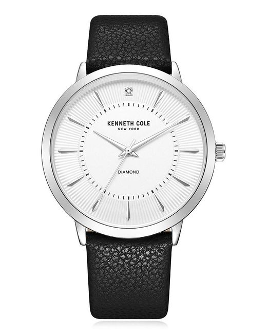 Kenneth cole watches leather strap hot sale