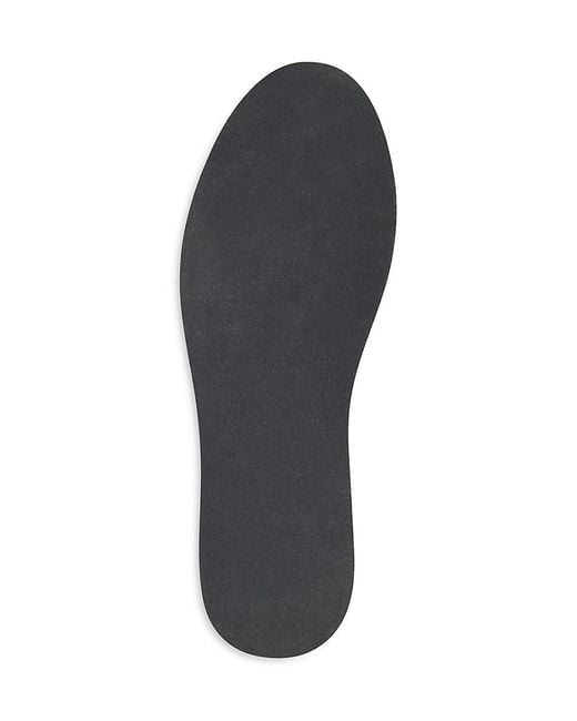Karl Lagerfeld Blue Perforated Suede Low-Top Espadrille Sneakers for men