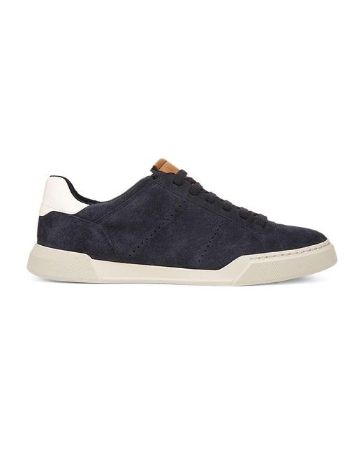 Vince Blue Mercer Suede & Leather Sneakers for men
