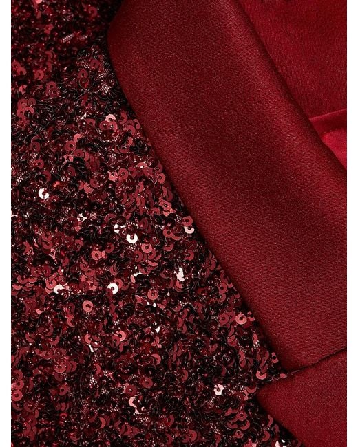 Alice + Olivia Red Devyn Blazer