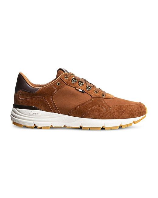 Allen Edmonds Canyon Leather Running Shoes in Brown for Men | Lyst