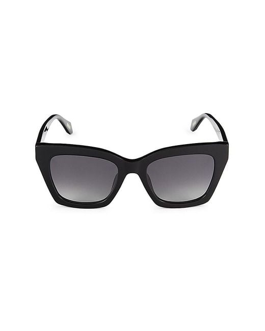 Just Cavalli Black 52mm Cat Eye Sunglasses