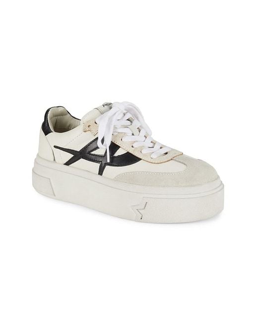 Ash Multicolor 50Mm Starmoon Leather Low Top Platform Sneakers