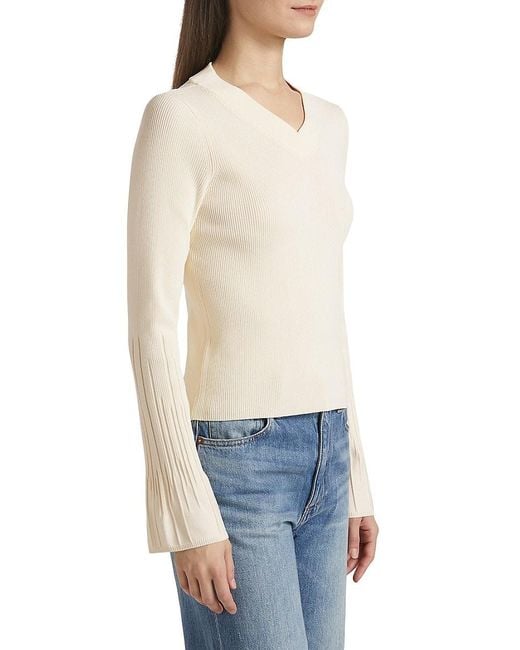 Rag & Bone Blue Austen V-Neck Sweater