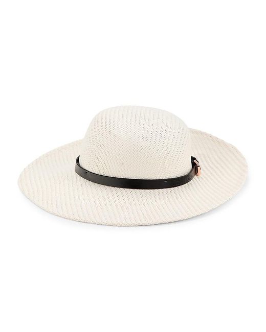Calvin Klein Natural Belted Paper Sun Hat
