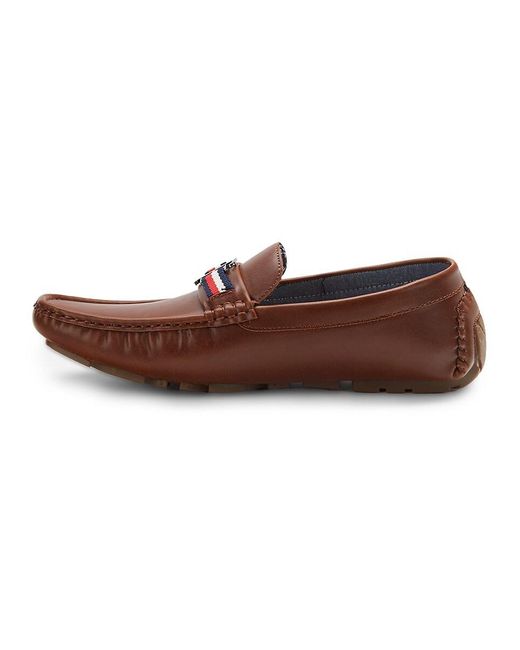 Tommy Hilfiger Black Tmatino Driving Loafers for men