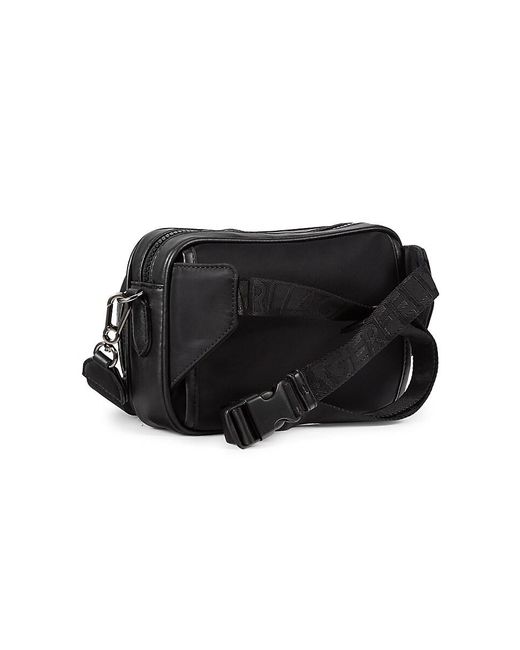 Karl Lagerfeld Black Voyage Convertible Belt Bag