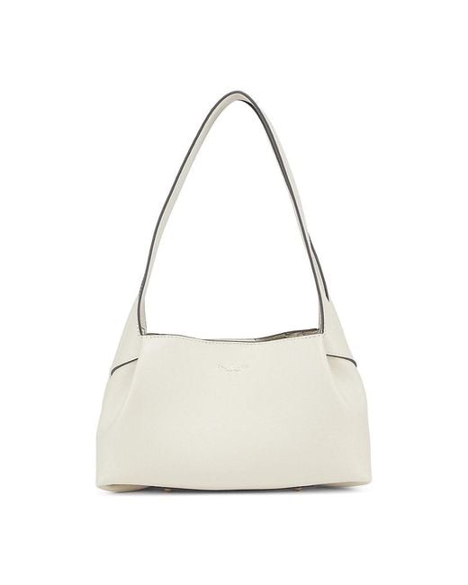 Rag & Bone White Slade Leather Shoulder Bag