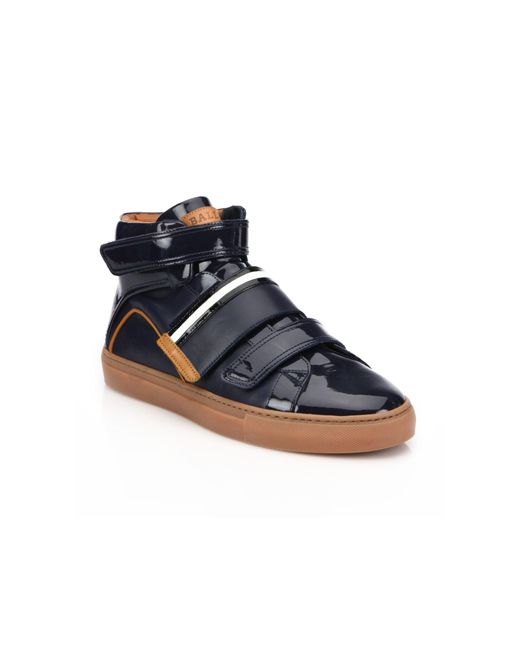 Bally Herick Mid top Sneakers in Blue for Men Lyst