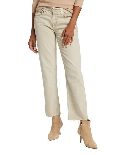 L'Agence Natural Milana Low-Rise Stovepipe Jeans