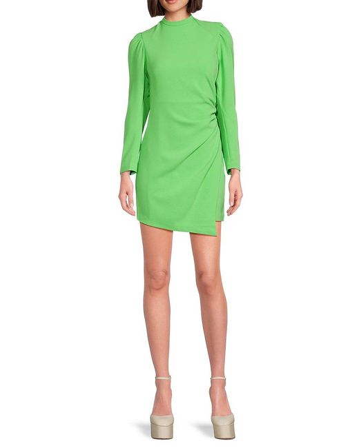 A.L.C. Green A. L.C. Cady Jane Ruched Minidress