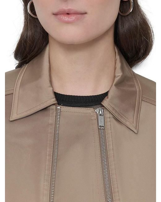 DKNY Blue Point Collar Trucker Jacket