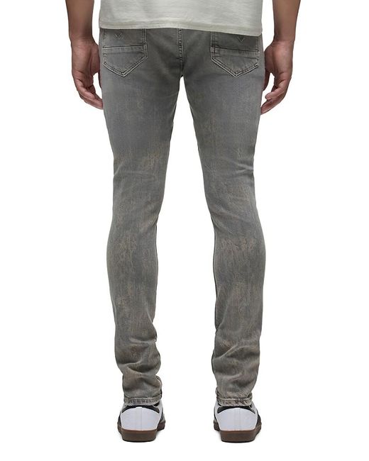 Hudson Gray Zack Skinny Overdyed Jeans for men