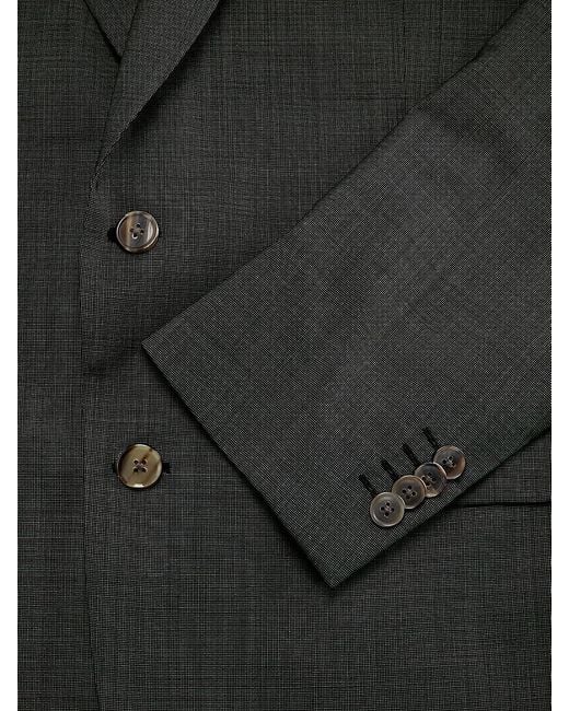 Paul Smith Gray Tailored Fit Wool Suit for men
