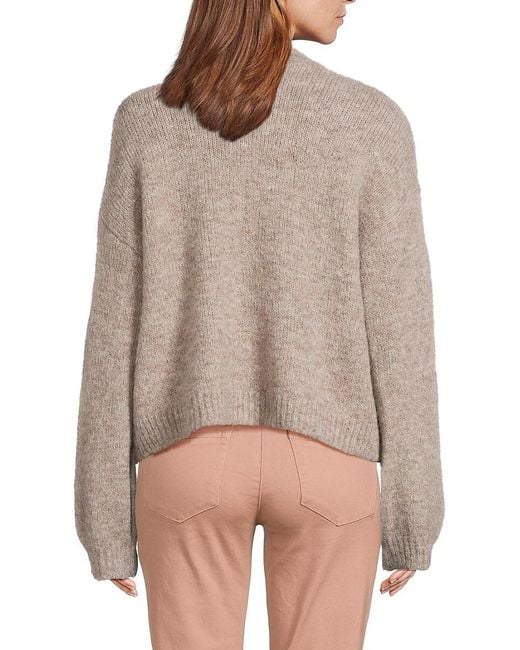Vero Moda Gray Awsome Drop Shoulder Pullover