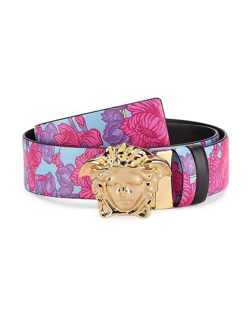 pink versace belt