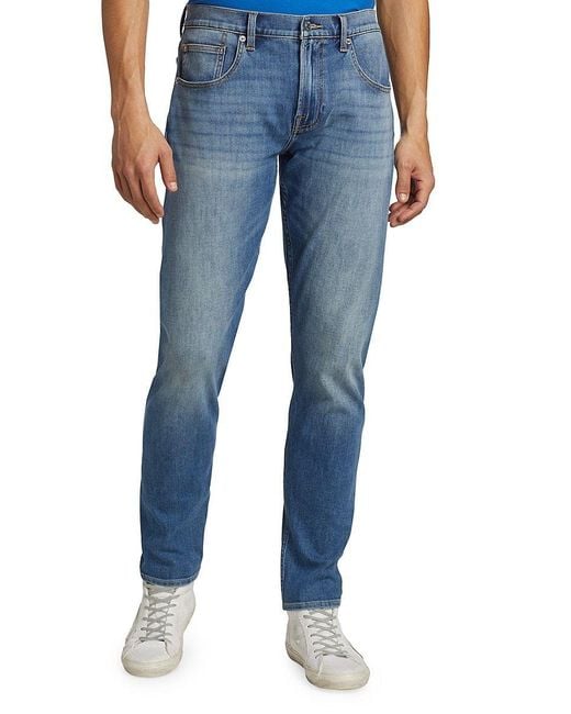 7 For All Mankind Darted Adrien Borre Jeans in Blue for Men | Lyst