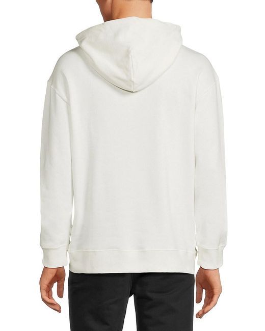 Opening Ceremony White Print Hoodie for men