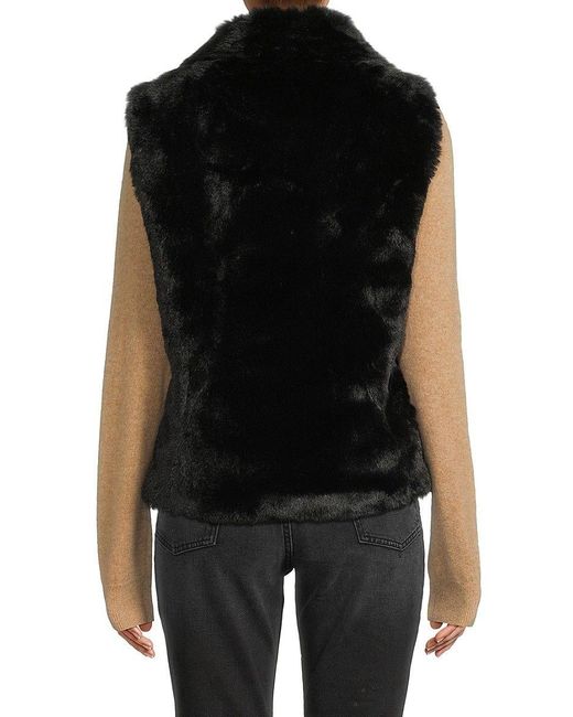 Surell faux fur vest sale