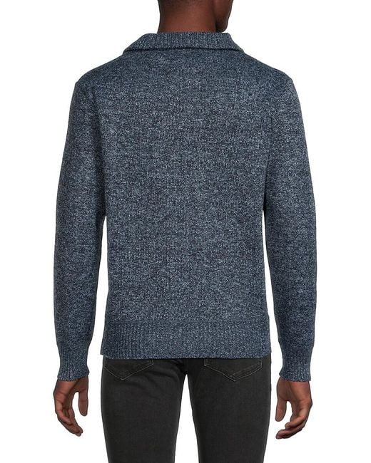 Buffalo David Bitton Watchman Polar Fleece-lined Jacket in Blue