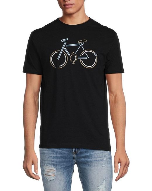 French Connection Black 'Graphic Tee for men