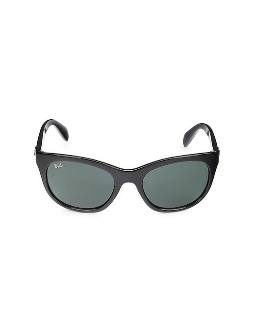 Ray Ban Rb4216 56mm Cat Eye Sunglasses In Black Lyst