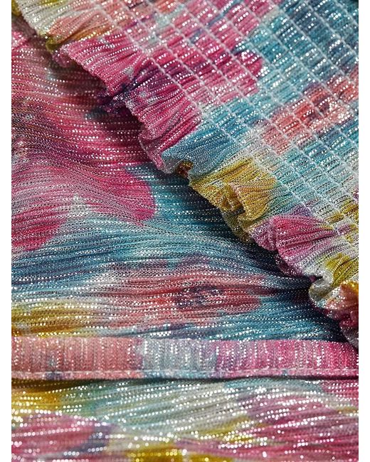 Ramy Brook Blue Hawkins Watercolor Blouse