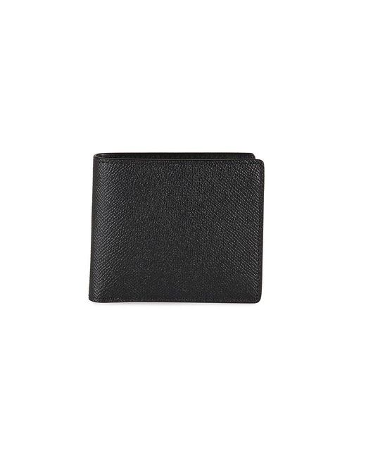 Maison Margiela Black Leather Bifold Wallet for men