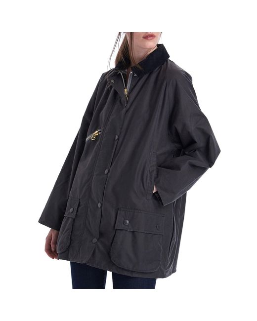 Barbour X Alexa Chung Edith Waxed Cotton Jacket - Lyst