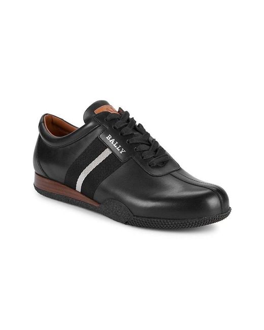 Bally Frenz Lace-up Sneakers in Black for Men | Lyst