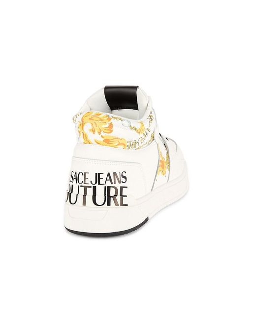 Versace Jeans Couture Metallic Fondo Starlight Baroque Sneakers for men