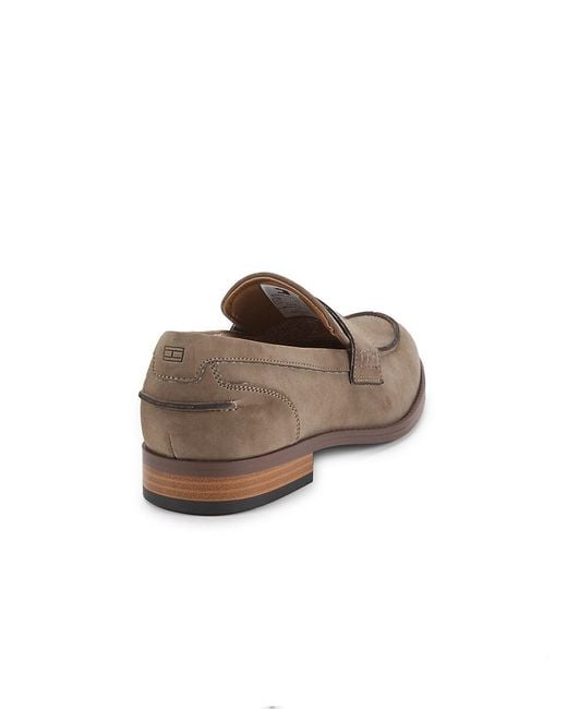 Tommy Hilfiger Brown Yoron Penny Loafers for men