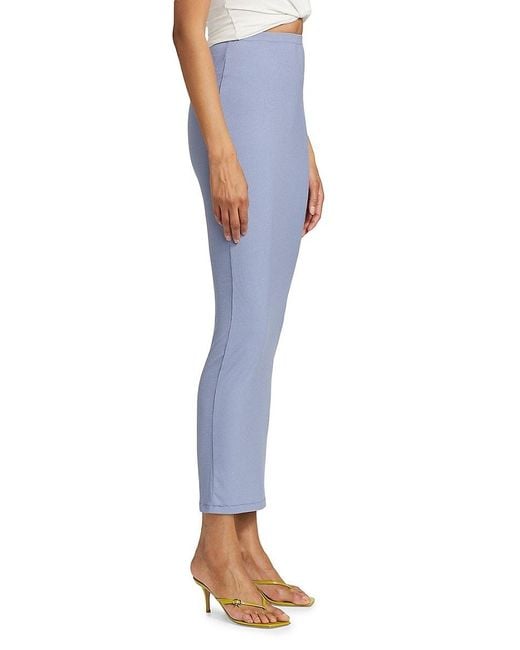 Skims Blue Soft Lounge Long Skirt