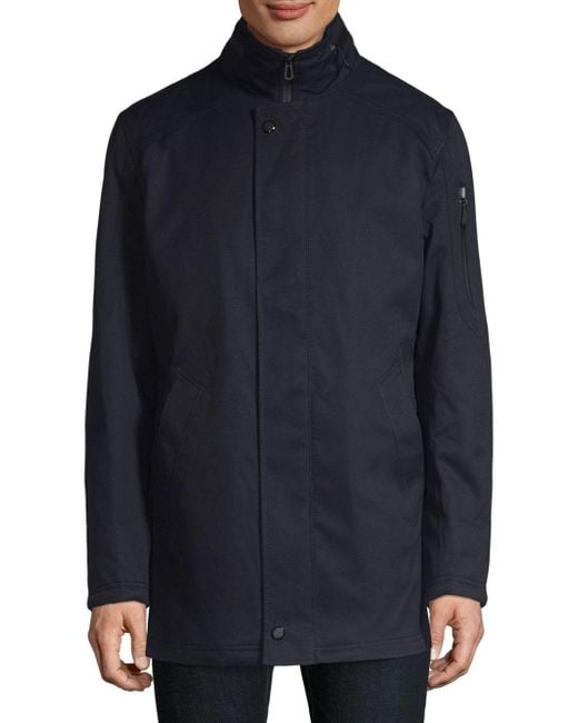 Bugatti Blue Rainseries Outerwear Jacket for men